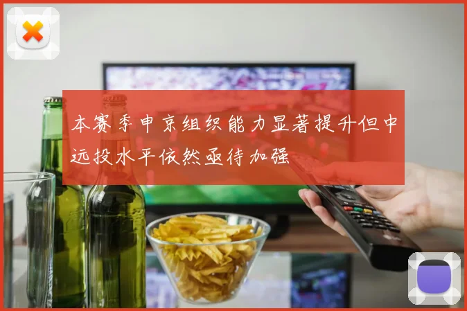 本赛季申京组织能力显著提升但中远投水平依然亟待加强
